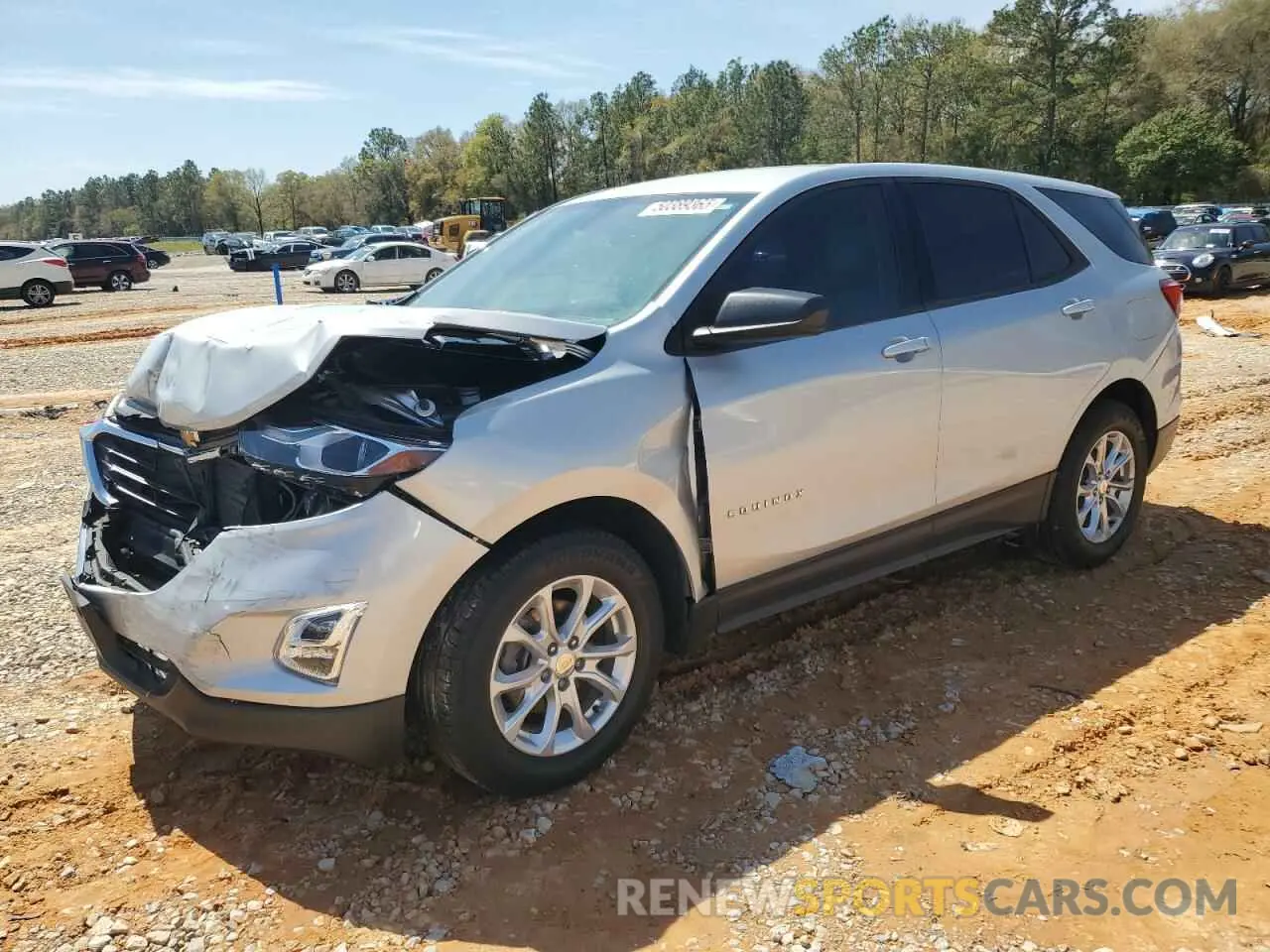 1 Photograph of a damaged car 3GNAXHEV0KL188941 CHEVROLET EQUINOX 2019