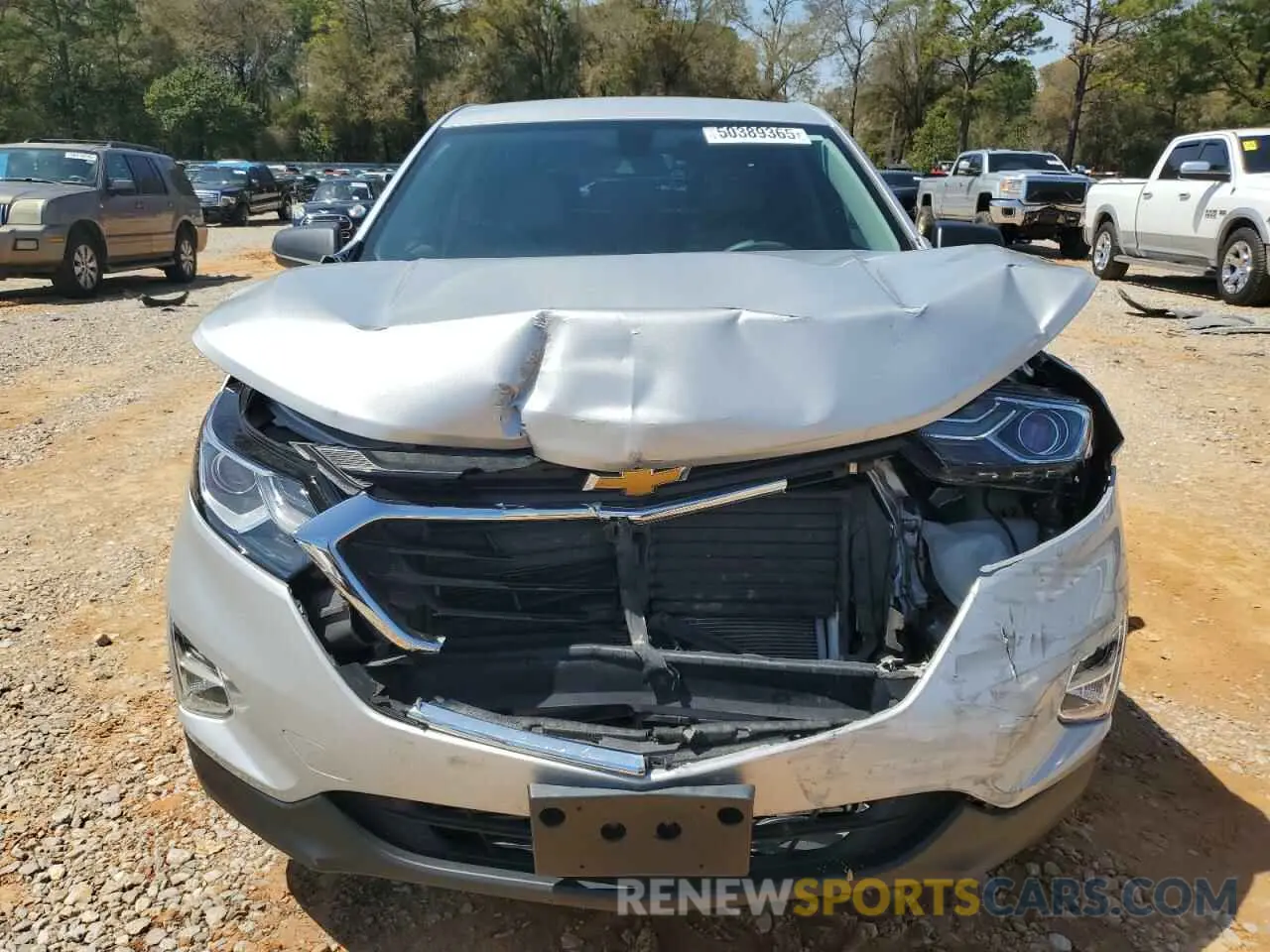 5 Photograph of a damaged car 3GNAXHEV0KL188941 CHEVROLET EQUINOX 2019