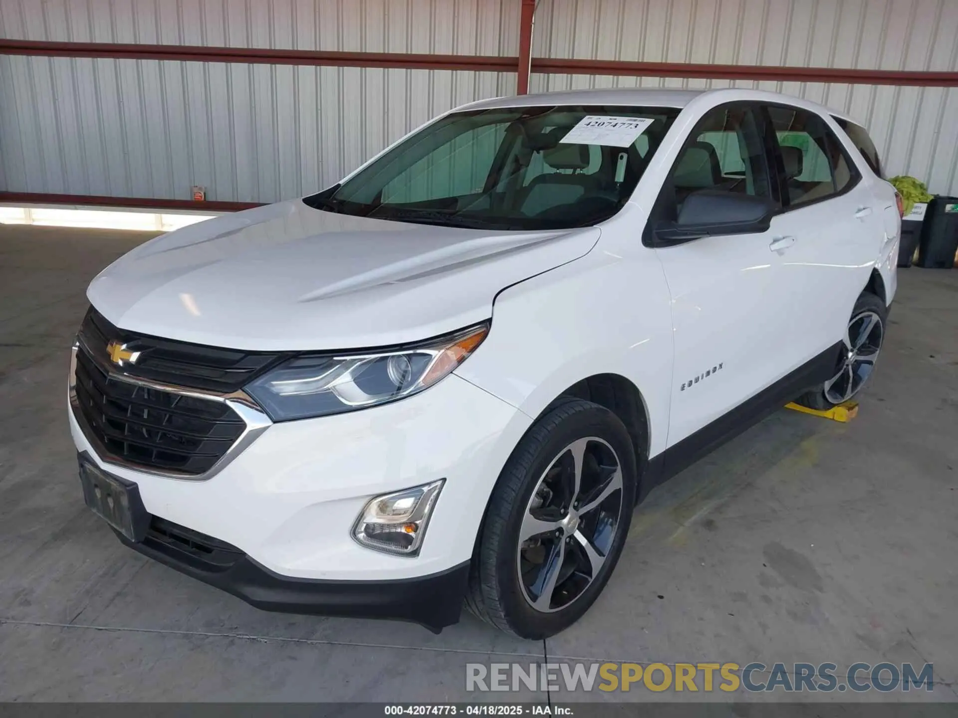 2 Photograph of a damaged car 3GNAXHEV0KL197509 CHEVROLET EQUINOX 2019