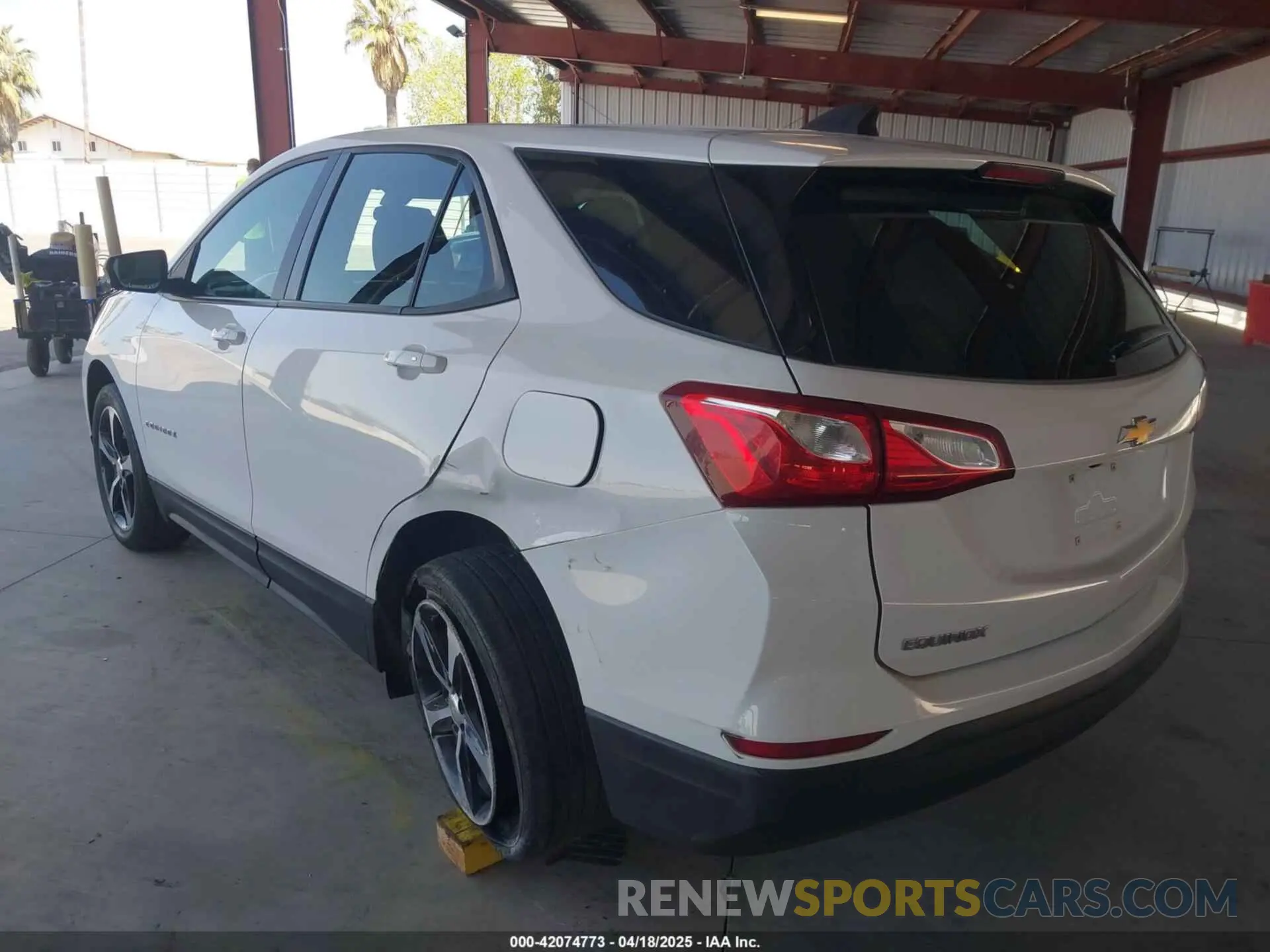 3 Photograph of a damaged car 3GNAXHEV0KL197509 CHEVROLET EQUINOX 2019