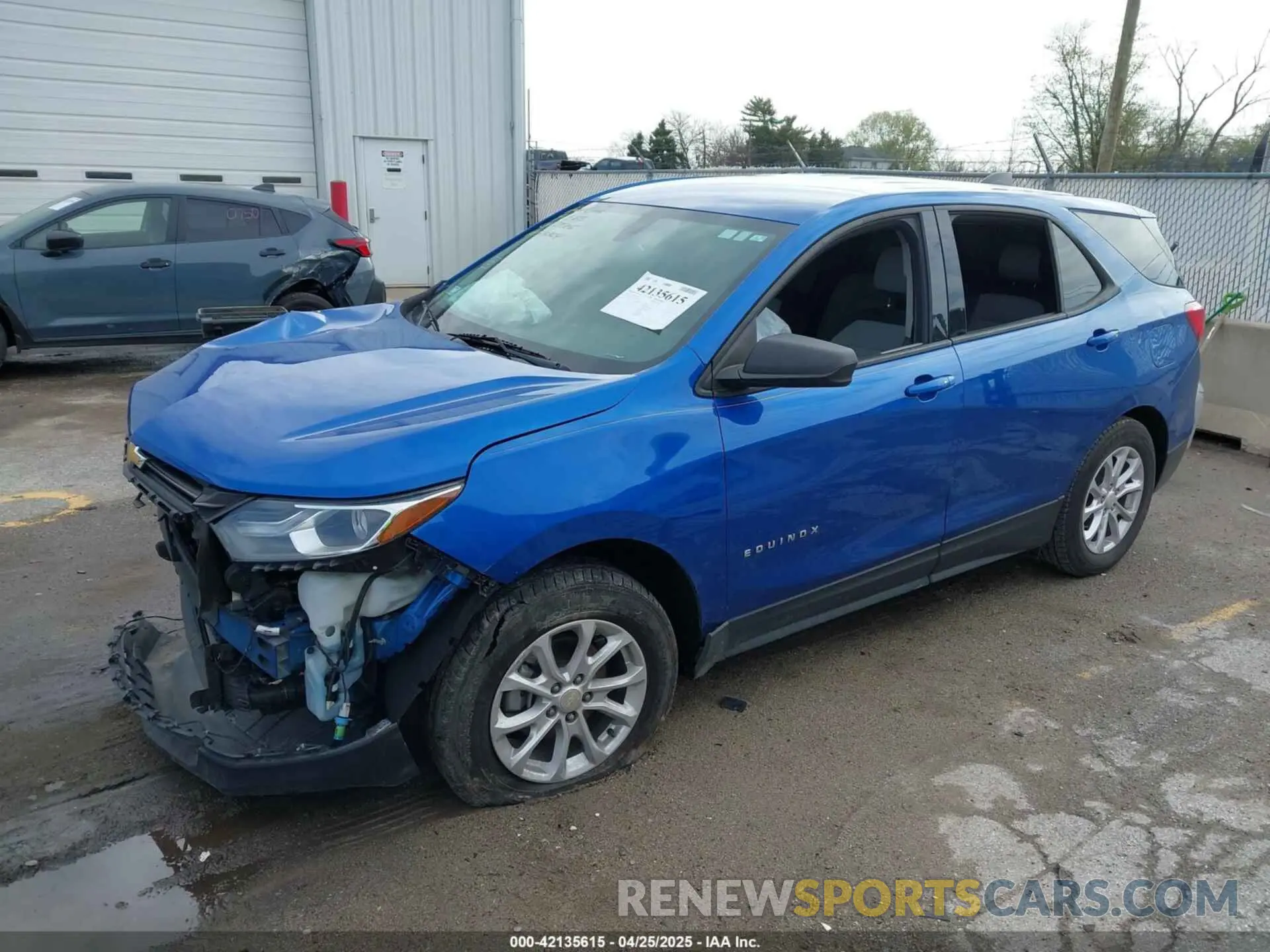 2 Photograph of a damaged car 3GNAXHEV0KS513304 CHEVROLET EQUINOX 2019
