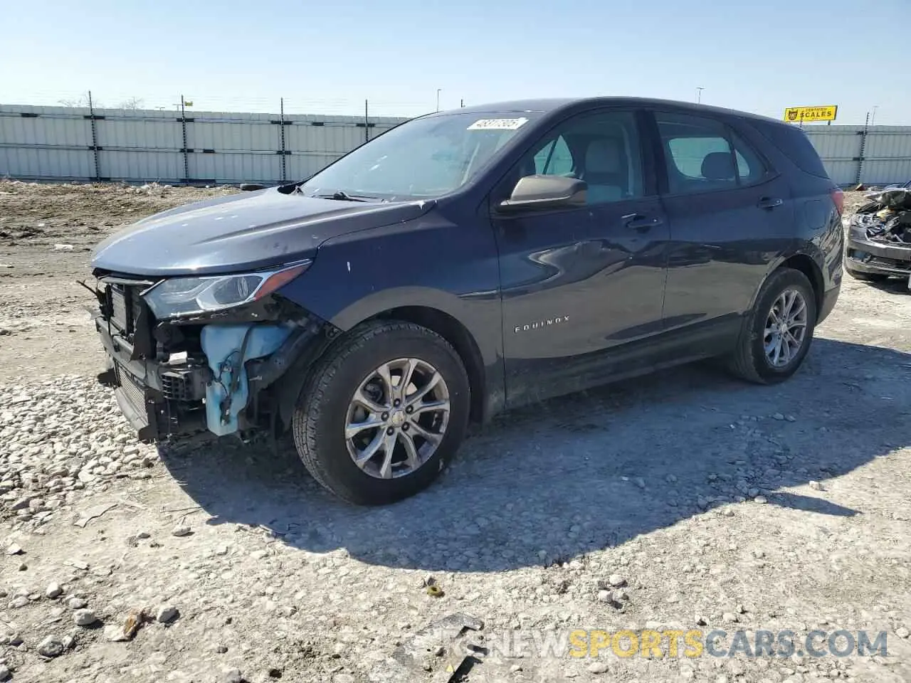 1 Photograph of a damaged car 3GNAXHEV0KS539269 CHEVROLET EQUINOX 2019