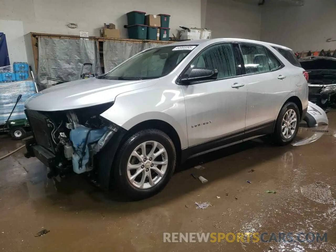 1 Photograph of a damaged car 3GNAXHEV0KS541930 CHEVROLET EQUINOX 2019