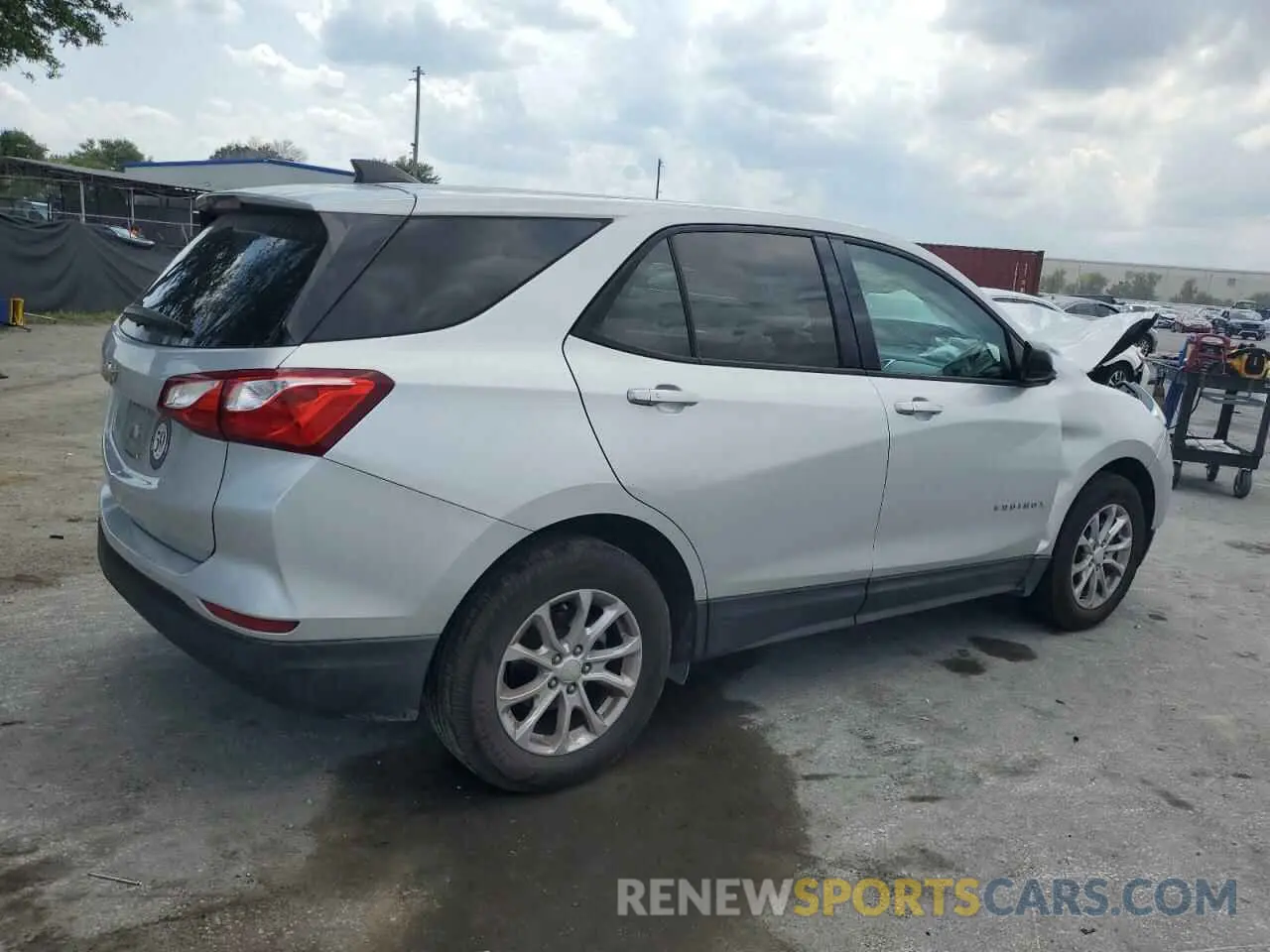 3 Photograph of a damaged car 3GNAXHEV0KS551213 CHEVROLET EQUINOX 2019