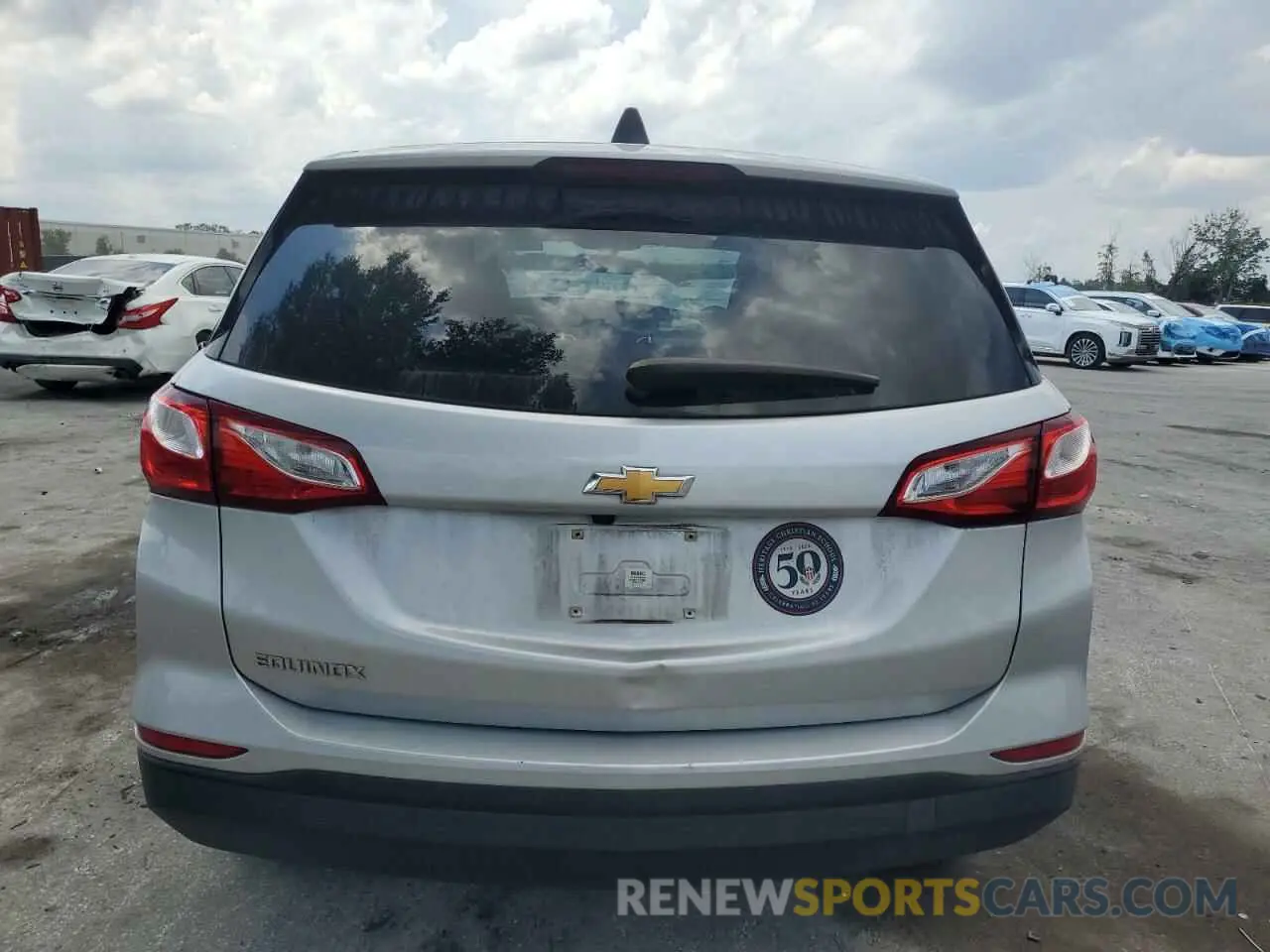 6 Photograph of a damaged car 3GNAXHEV0KS551213 CHEVROLET EQUINOX 2019