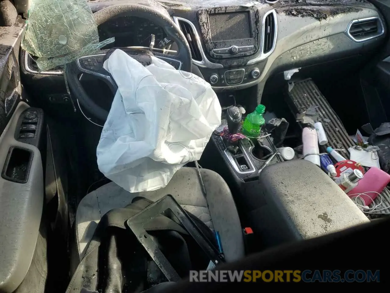8 Photograph of a damaged car 3GNAXHEV0KS592456 CHEVROLET EQUINOX 2019