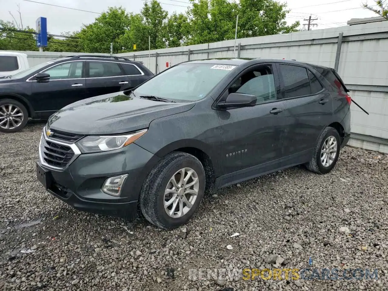 1 Photograph of a damaged car 3GNAXHEV0KS593994 CHEVROLET EQUINOX 2019