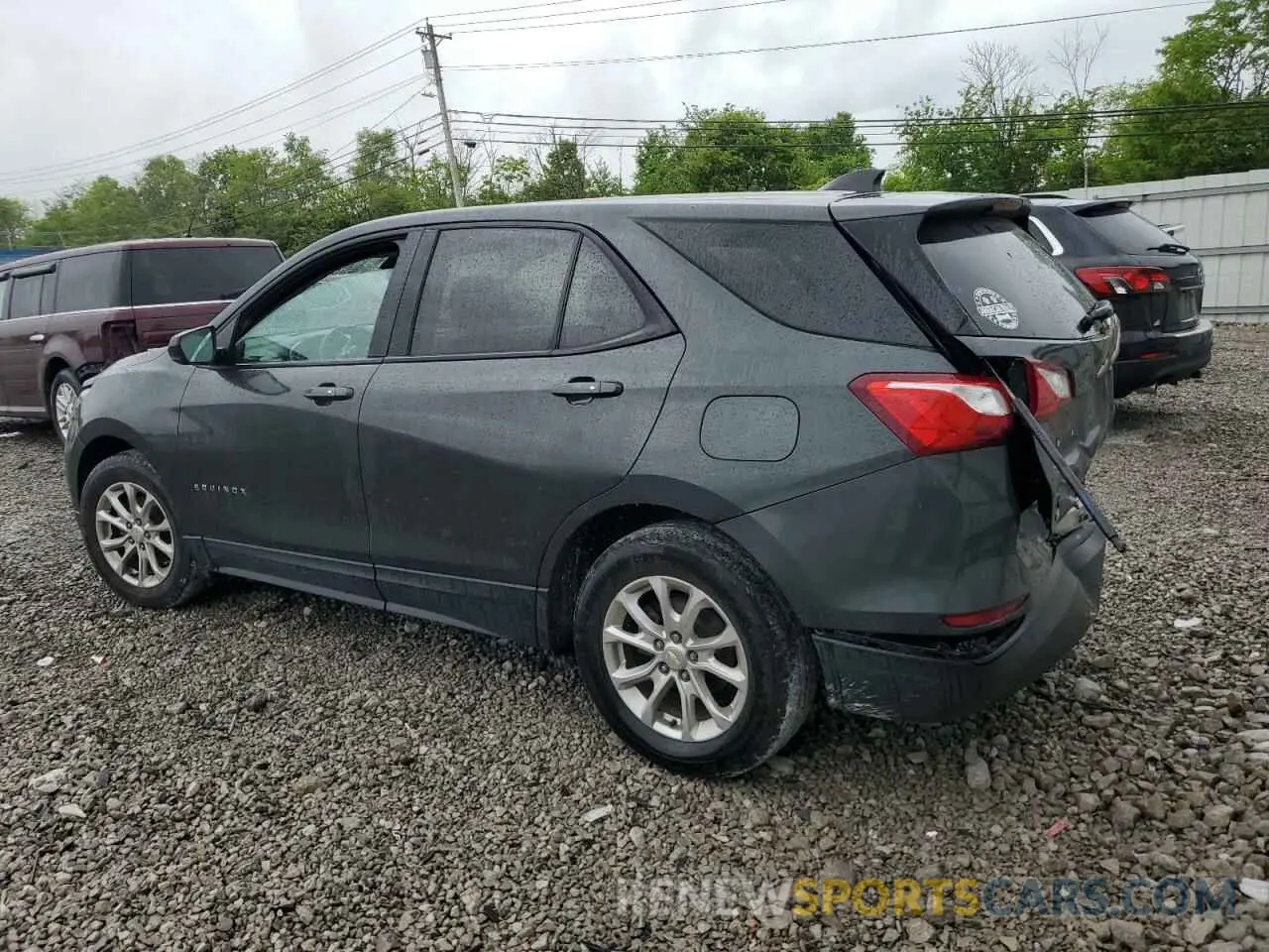 2 Photograph of a damaged car 3GNAXHEV0KS593994 CHEVROLET EQUINOX 2019