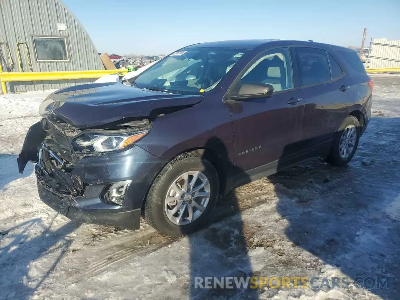 1 Photograph of a damaged car 3GNAXHEV1KL254140 CHEVROLET EQUINOX 2019