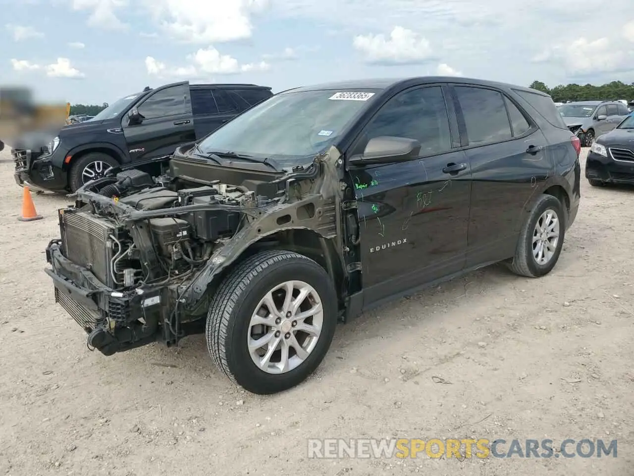 1 Photograph of a damaged car 3GNAXHEV1KL309492 CHEVROLET EQUINOX 2019
