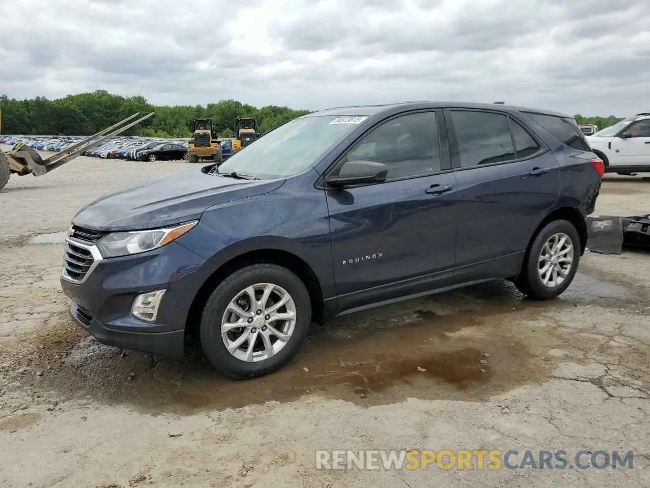 1 Photograph of a damaged car 3GNAXHEV1KS519600 CHEVROLET EQUINOX 2019