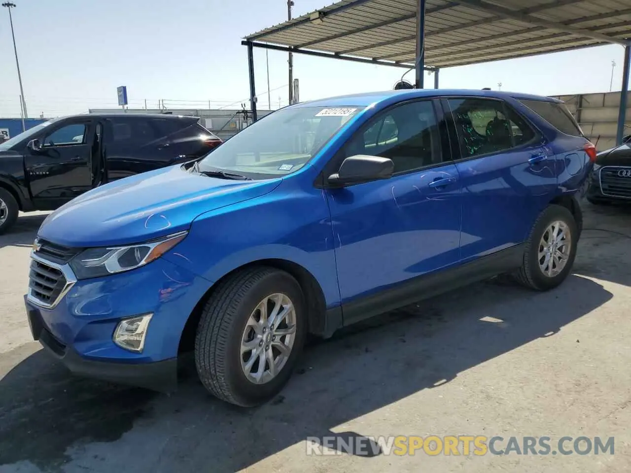 1 Photograph of a damaged car 3GNAXHEV1KS626646 CHEVROLET EQUINOX 2019