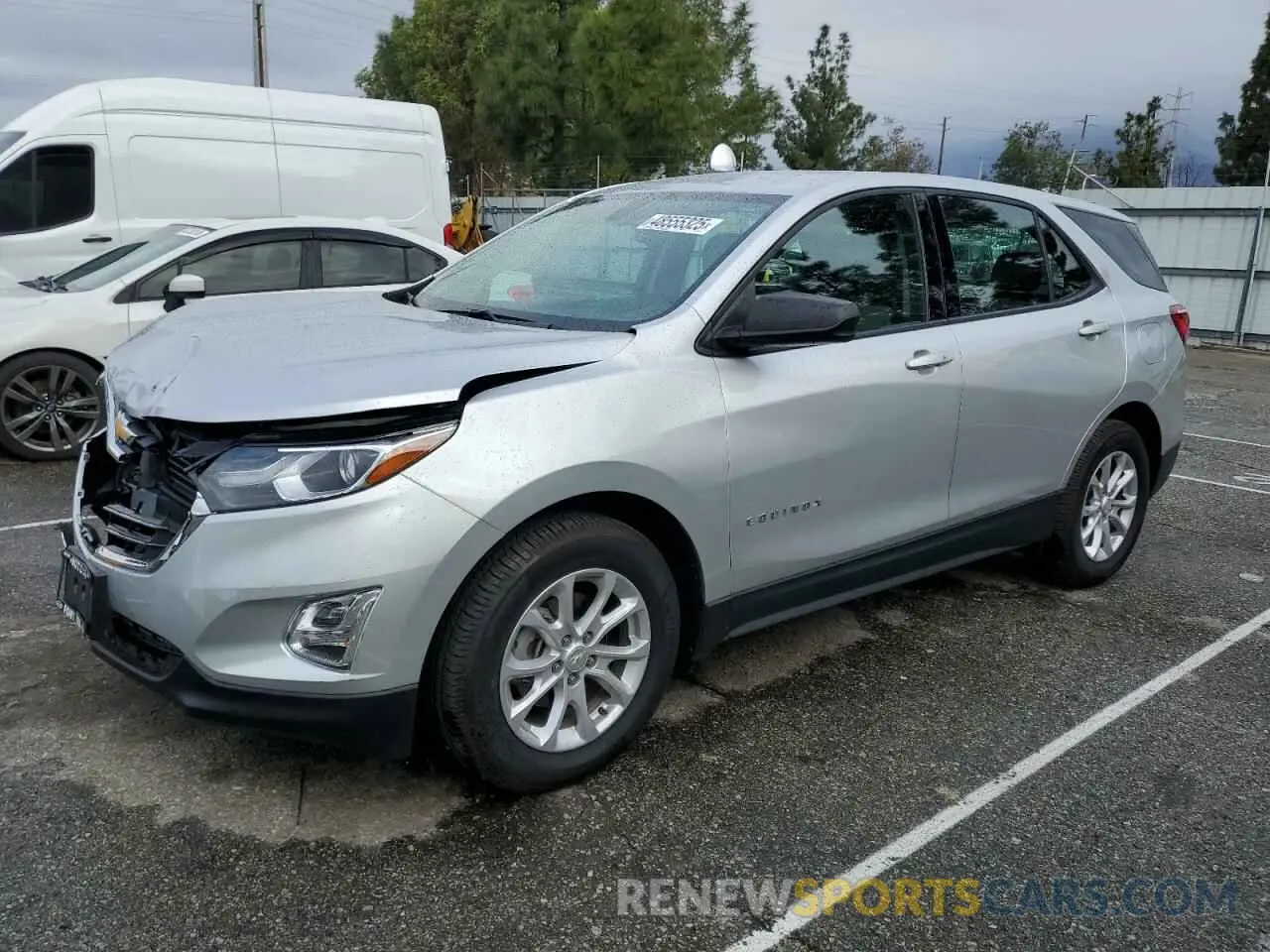 1 Photograph of a damaged car 3GNAXHEV1KS653510 CHEVROLET EQUINOX 2019