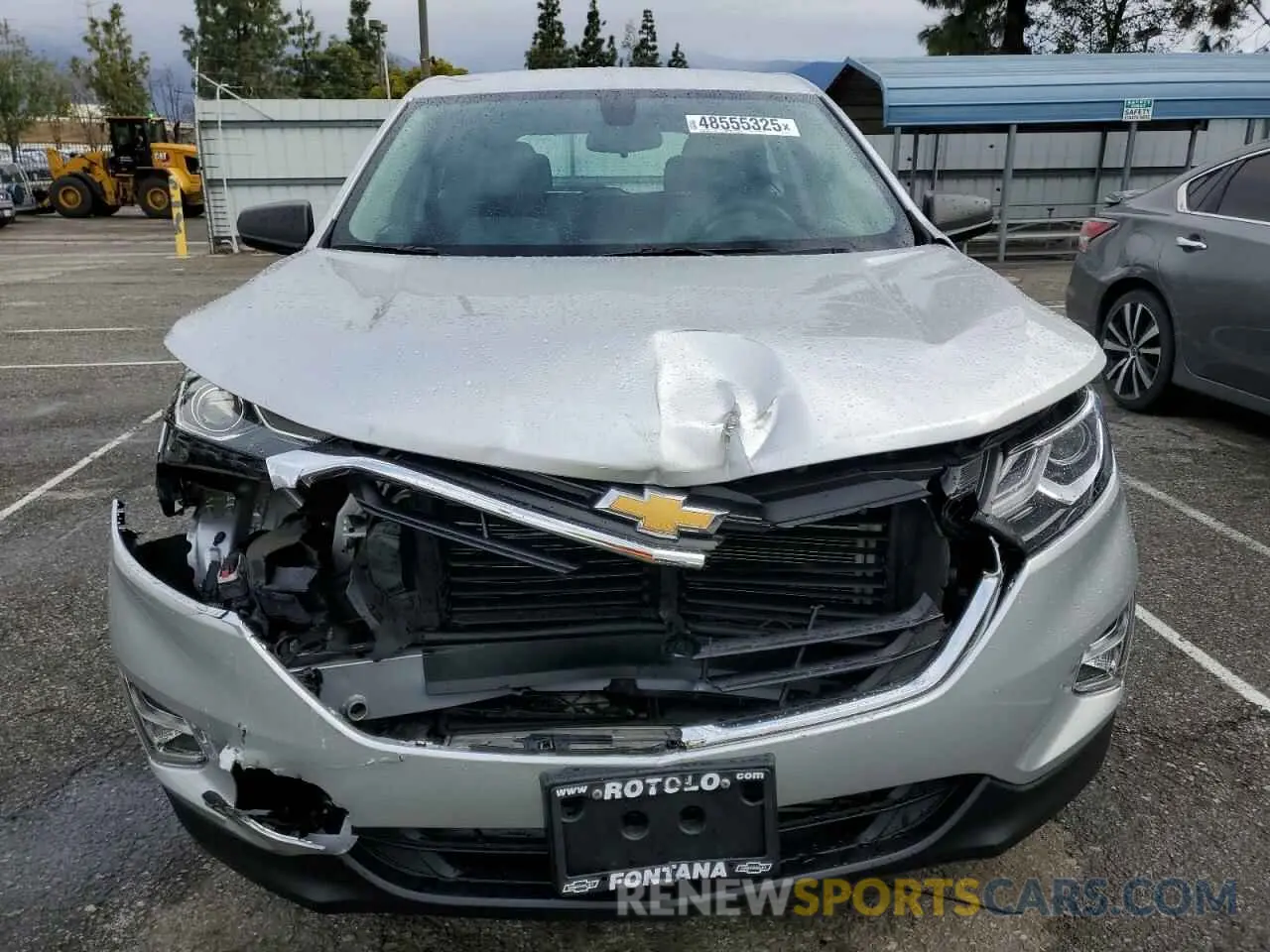 5 Photograph of a damaged car 3GNAXHEV1KS653510 CHEVROLET EQUINOX 2019