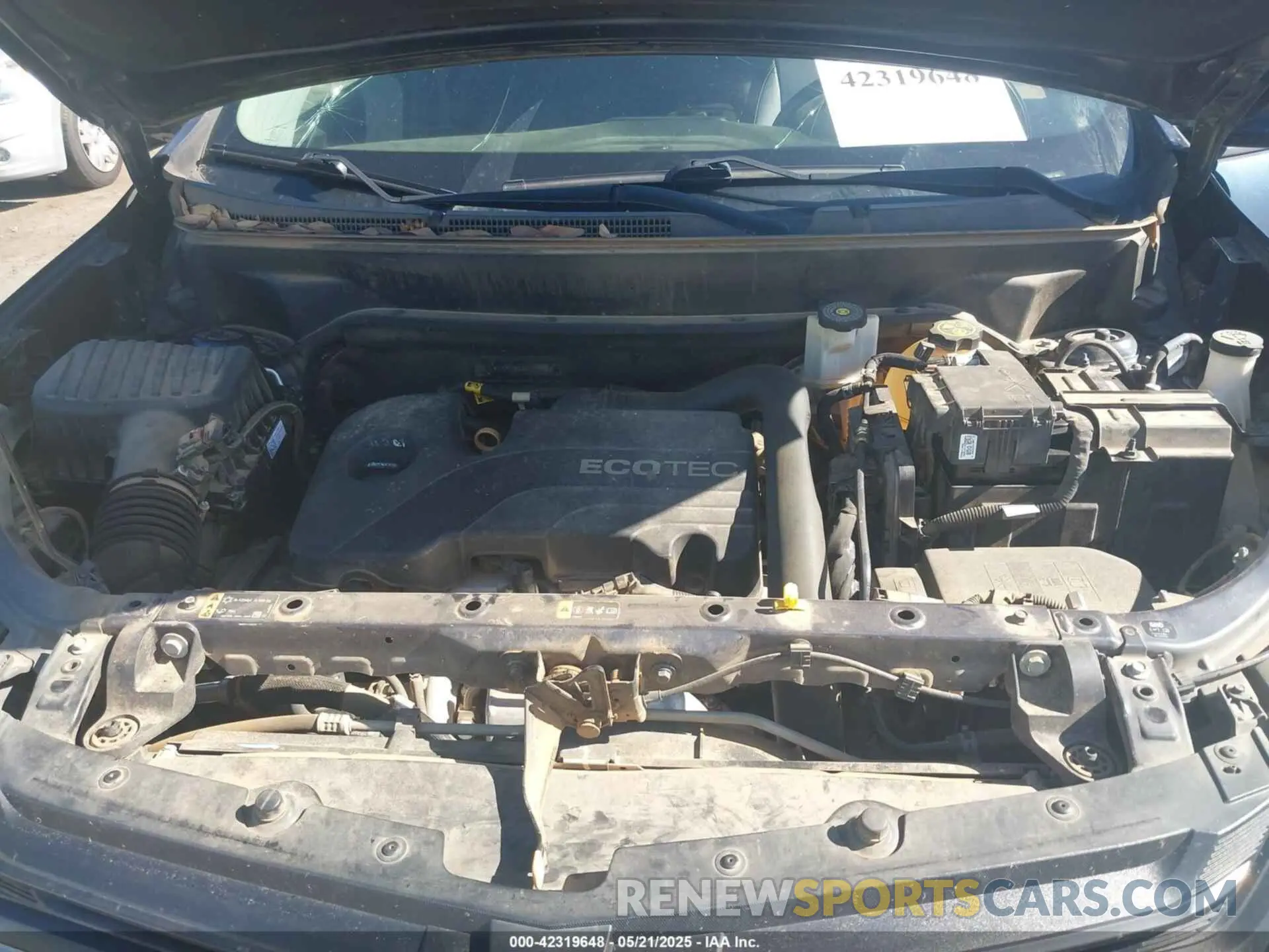 10 Photograph of a damaged car 3GNAXHEV2KL190528 CHEVROLET EQUINOX 2019