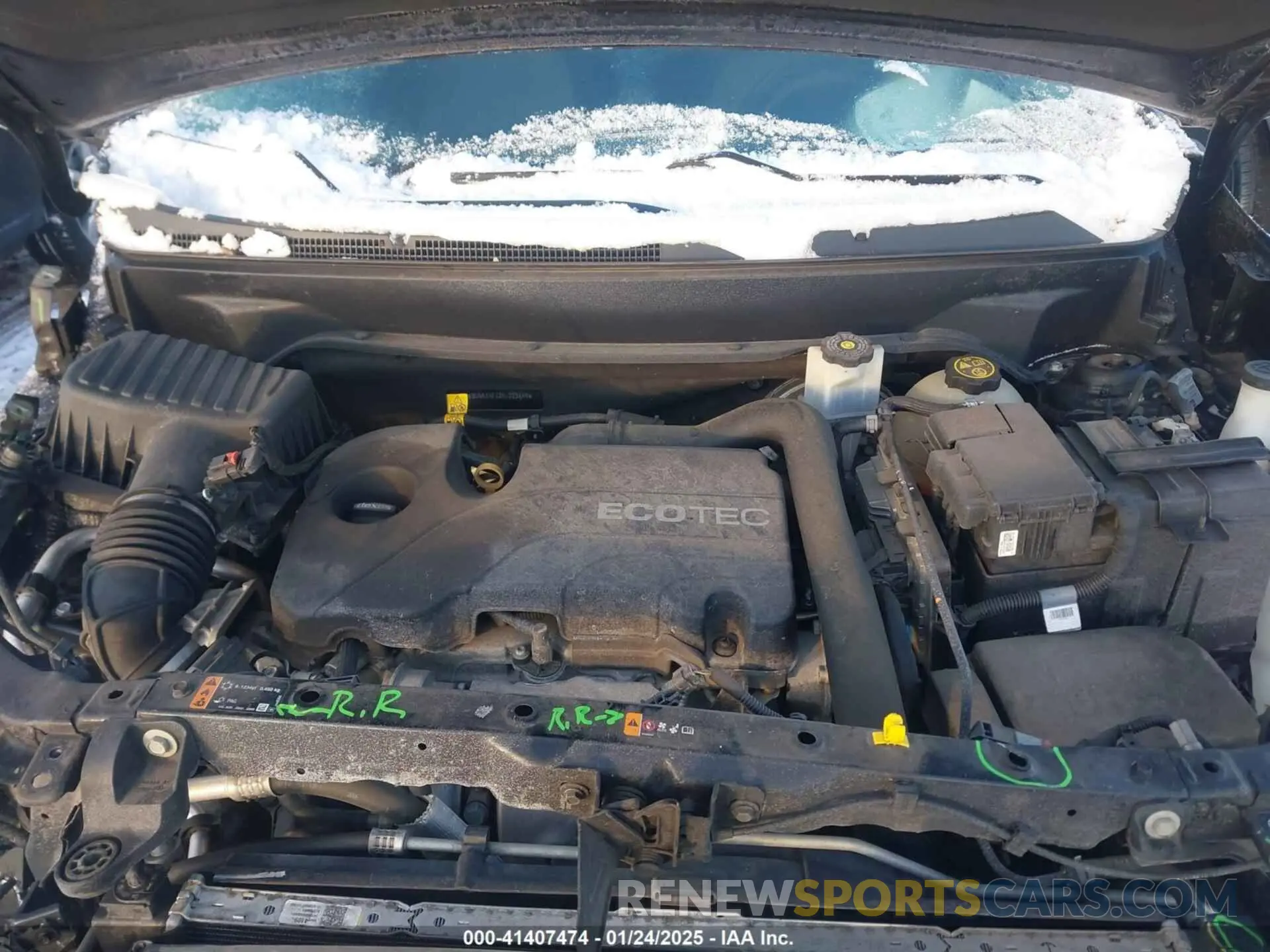 10 Photograph of a damaged car 3GNAXHEV2KL223849 CHEVROLET EQUINOX 2019