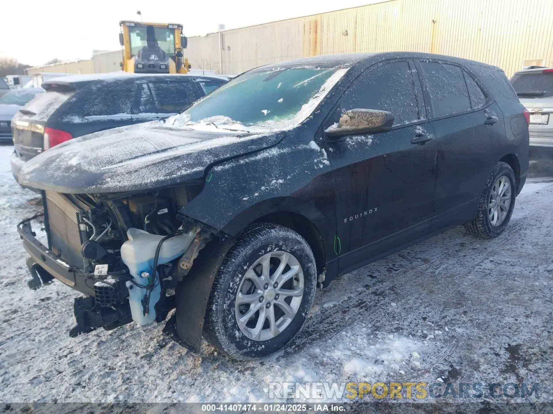 2 Photograph of a damaged car 3GNAXHEV2KL223849 CHEVROLET EQUINOX 2019