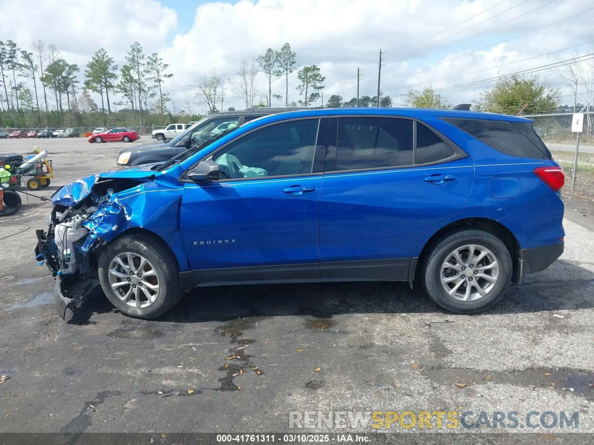 14 Photograph of a damaged car 3GNAXHEV2KS521825 CHEVROLET EQUINOX 2019