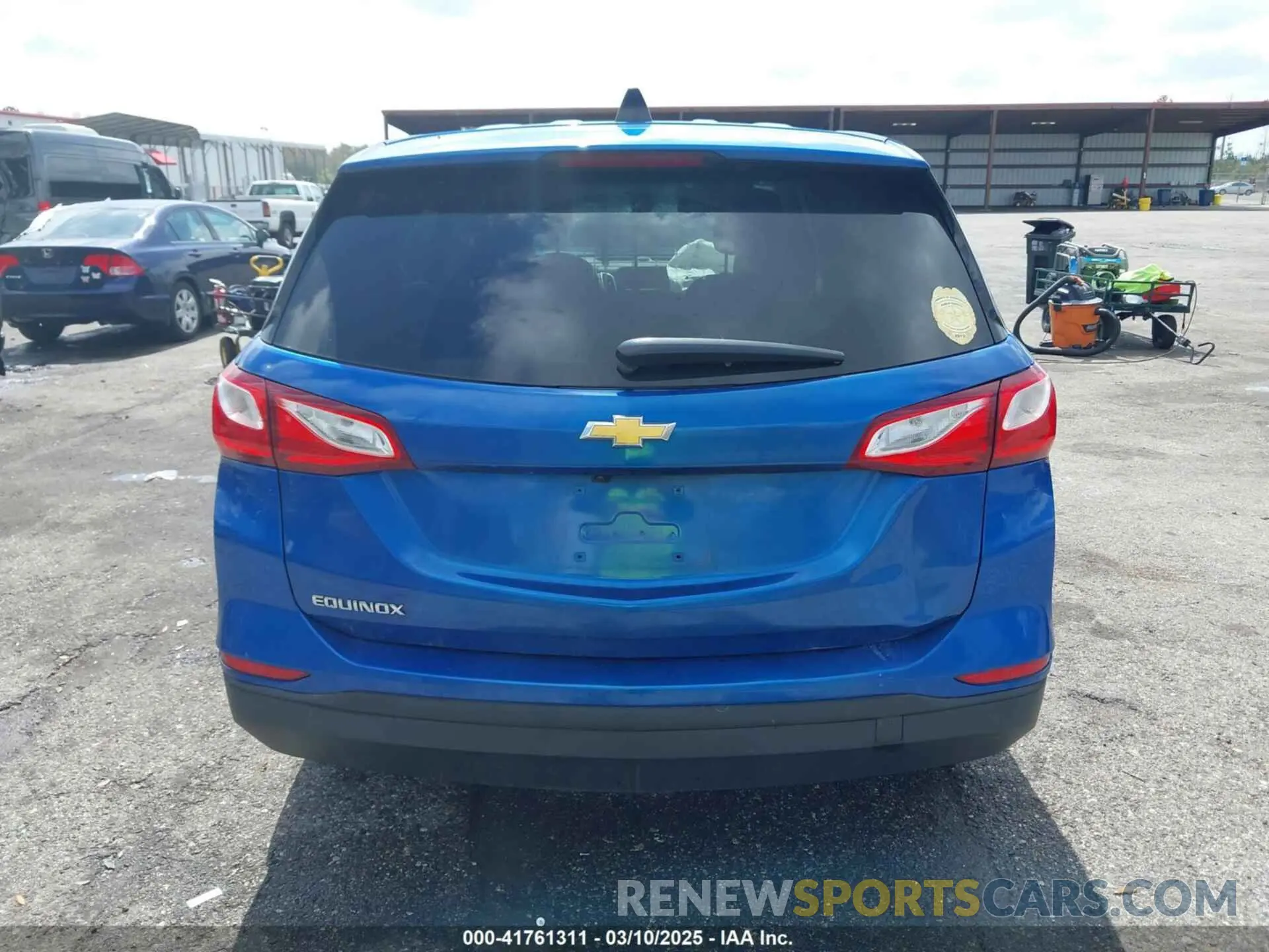 16 Photograph of a damaged car 3GNAXHEV2KS521825 CHEVROLET EQUINOX 2019