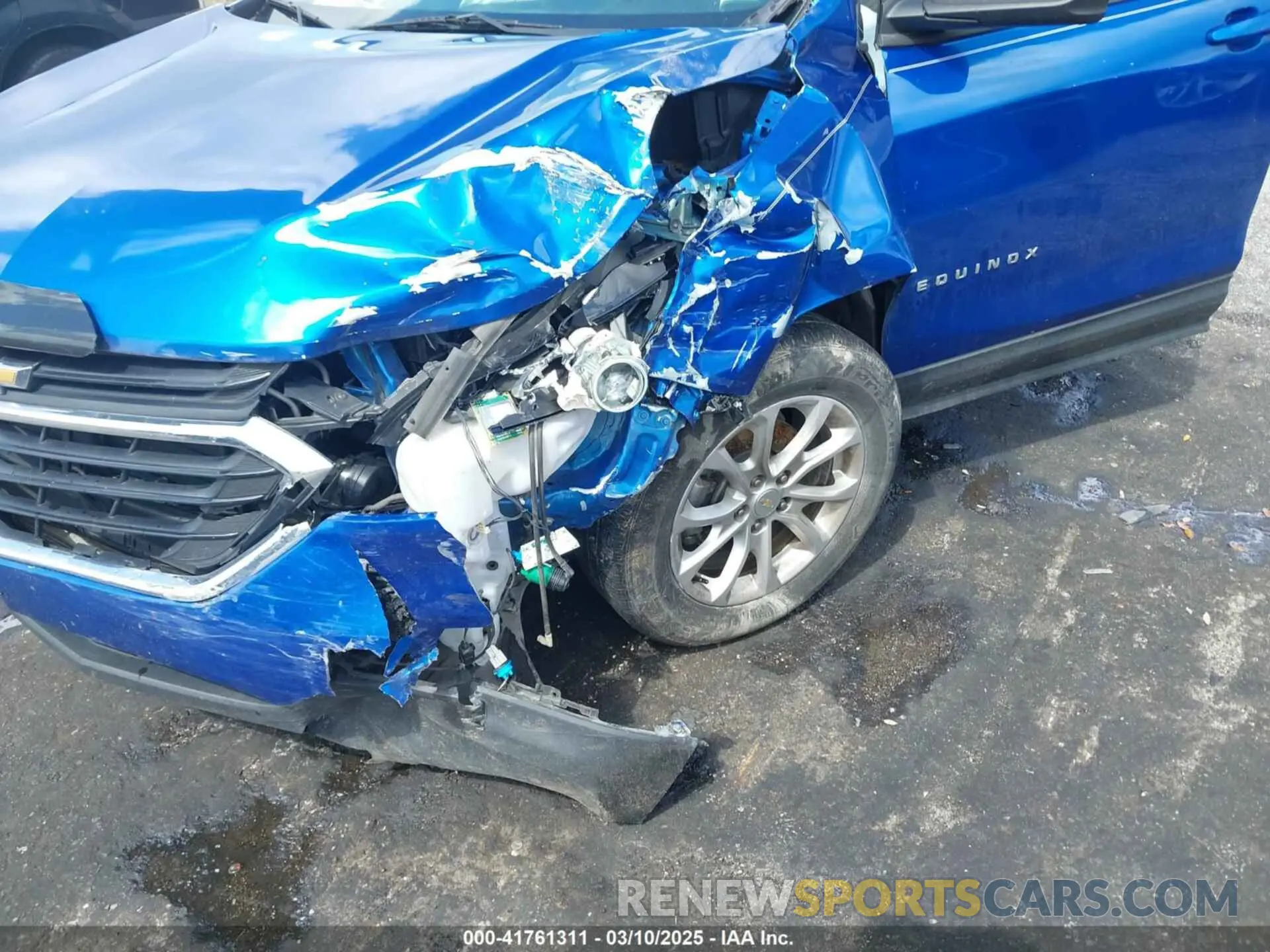 6 Photograph of a damaged car 3GNAXHEV2KS521825 CHEVROLET EQUINOX 2019