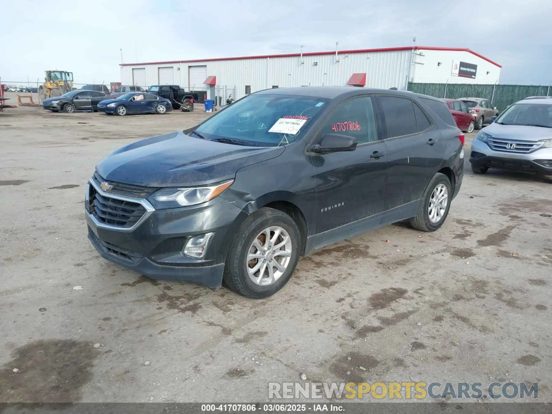 2 Photograph of a damaged car 3GNAXHEV2KS564335 CHEVROLET EQUINOX 2019