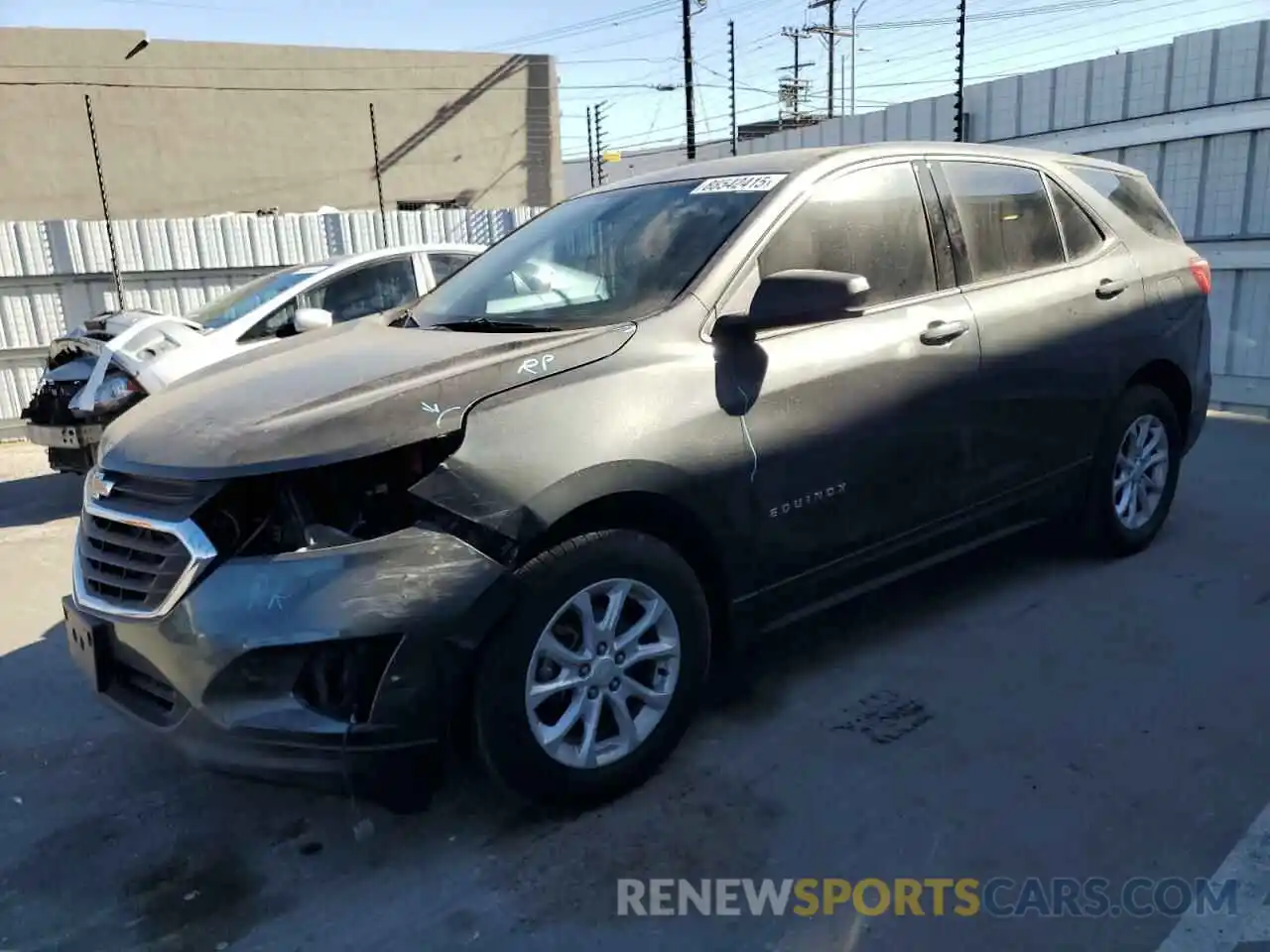 1 Photograph of a damaged car 3GNAXHEV2KS622458 CHEVROLET EQUINOX 2019