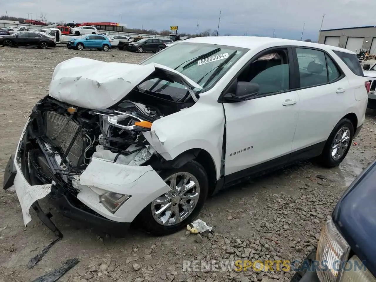 1 Photograph of a damaged car 3GNAXHEV3KL200242 CHEVROLET EQUINOX 2019