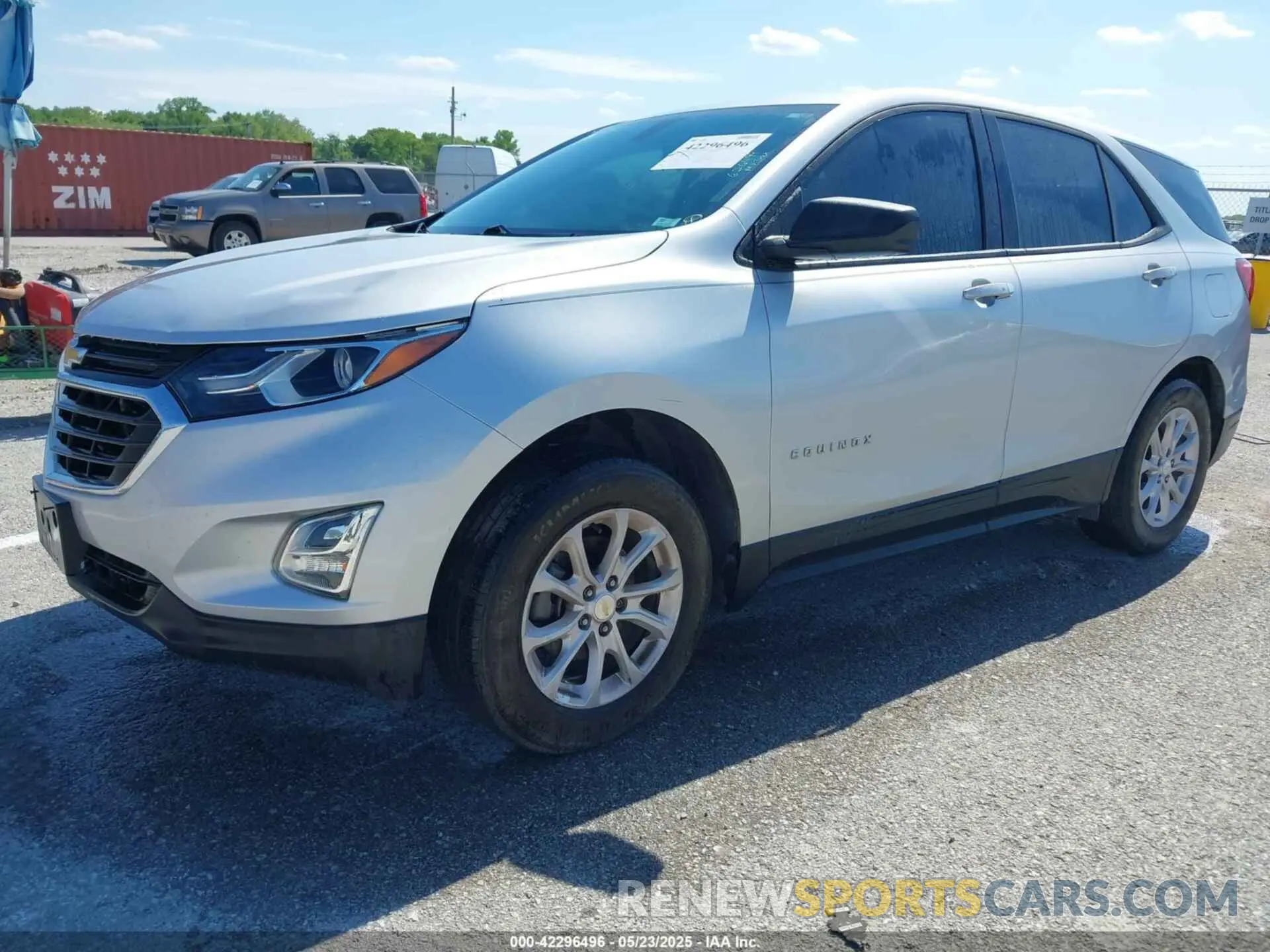 2 Photograph of a damaged car 3GNAXHEV3KS626499 CHEVROLET EQUINOX 2019
