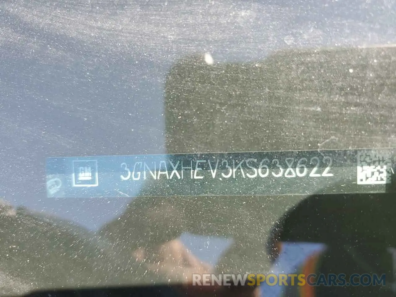 14 Photograph of a damaged car 3GNAXHEV3KS638622 CHEVROLET EQUINOX 2019