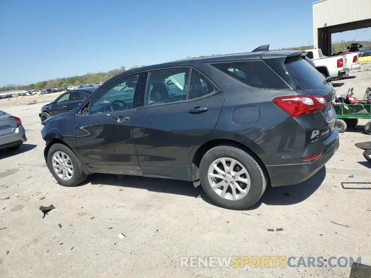 2 Photograph of a damaged car 3GNAXHEV3KS638622 CHEVROLET EQUINOX 2019