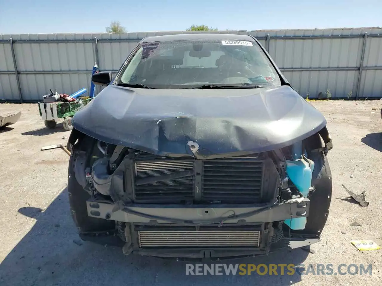 5 Photograph of a damaged car 3GNAXHEV3KS638622 CHEVROLET EQUINOX 2019