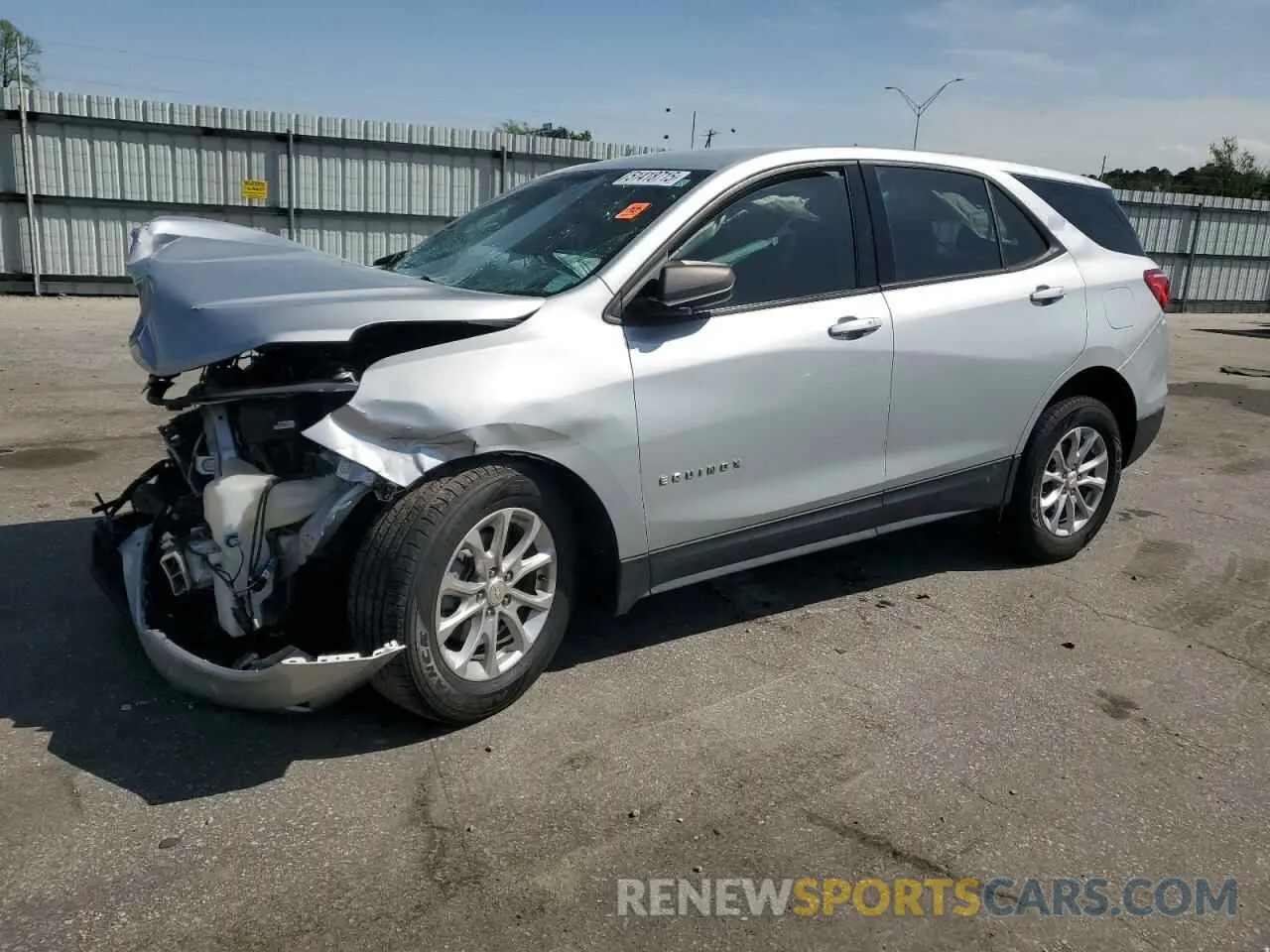 1 Photograph of a damaged car 3GNAXHEV4KL168059 CHEVROLET EQUINOX 2019