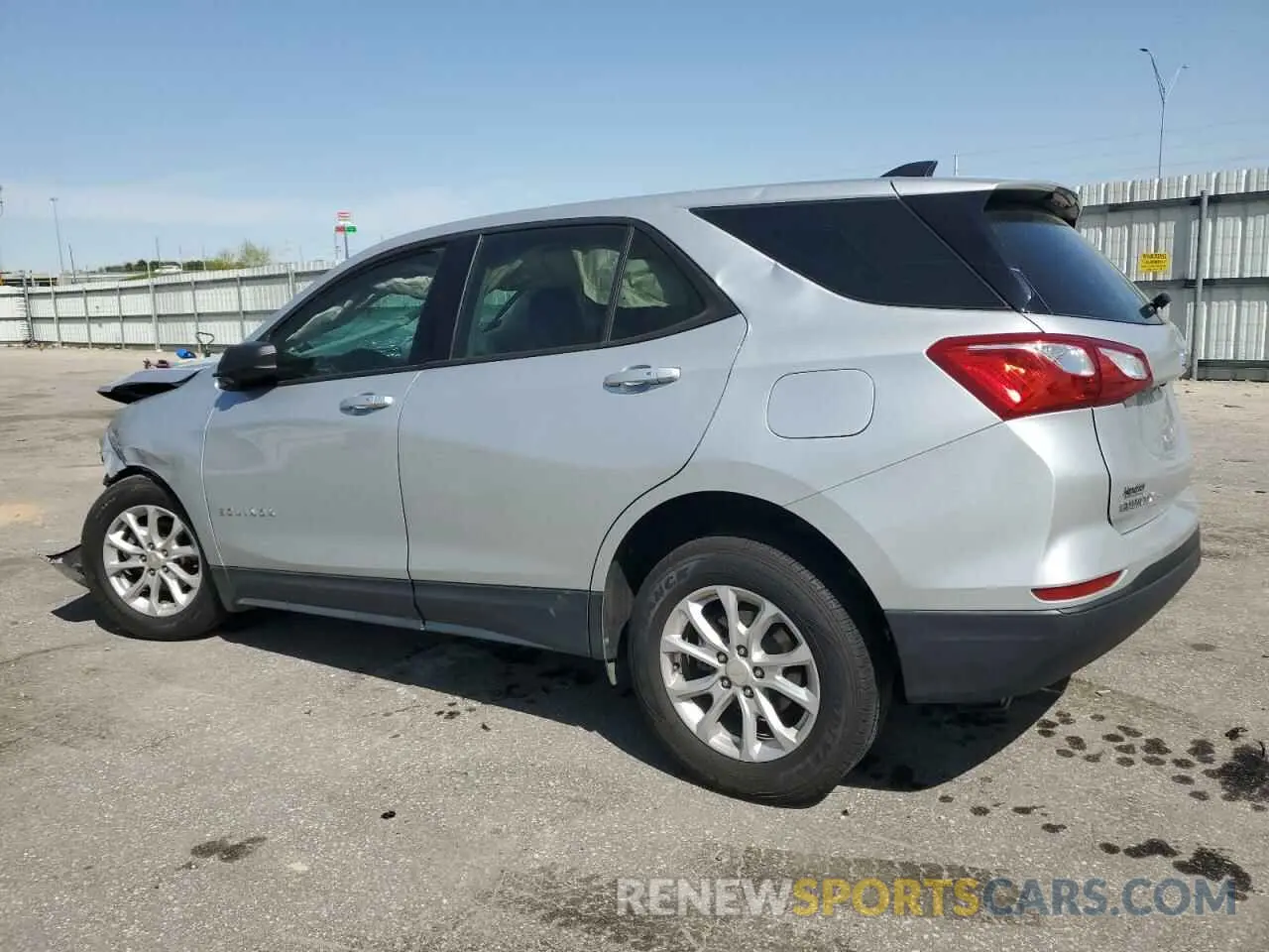2 Photograph of a damaged car 3GNAXHEV4KL168059 CHEVROLET EQUINOX 2019