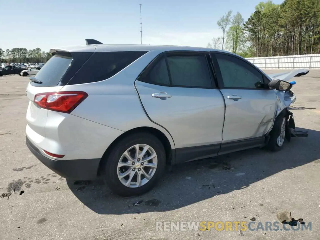 3 Photograph of a damaged car 3GNAXHEV4KL168059 CHEVROLET EQUINOX 2019