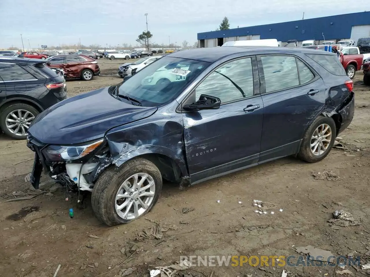 1 Photograph of a damaged car 3GNAXHEV4KL219544 CHEVROLET EQUINOX 2019