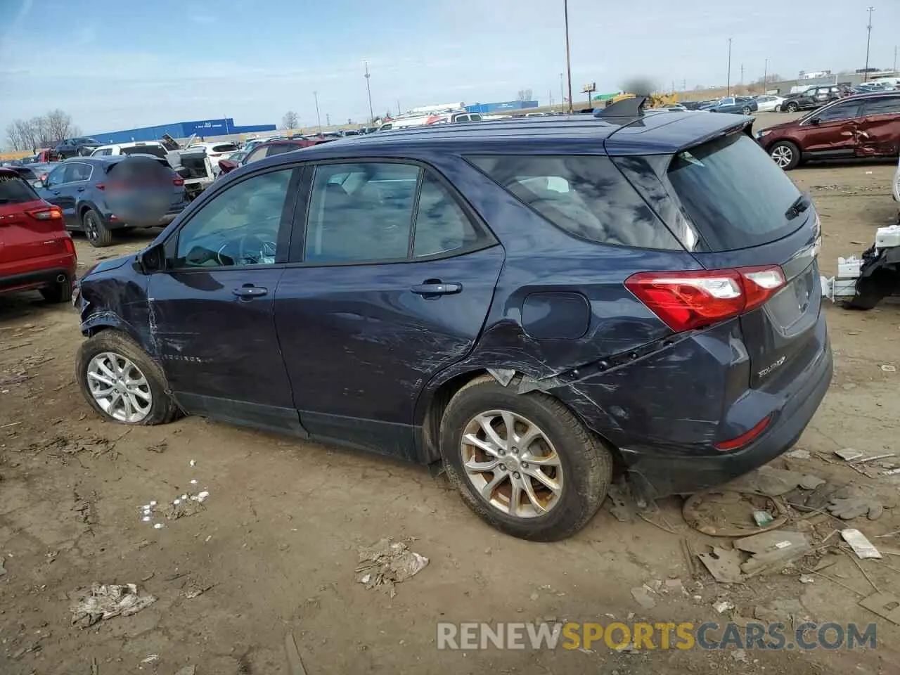 2 Photograph of a damaged car 3GNAXHEV4KL219544 CHEVROLET EQUINOX 2019