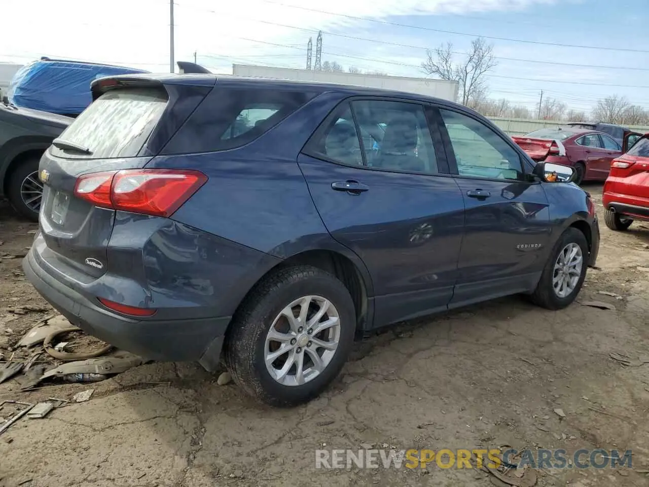3 Photograph of a damaged car 3GNAXHEV4KL219544 CHEVROLET EQUINOX 2019