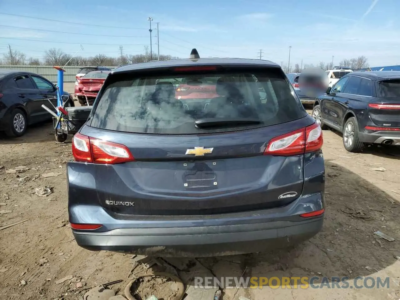 6 Photograph of a damaged car 3GNAXHEV4KL219544 CHEVROLET EQUINOX 2019