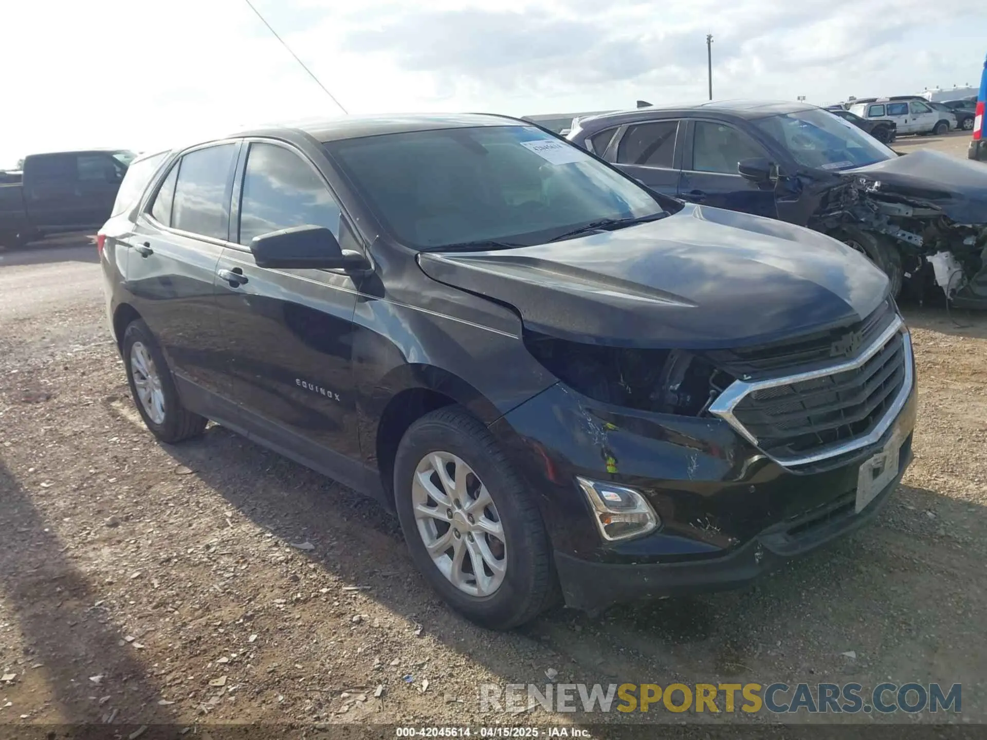 1 Photograph of a damaged car 3GNAXHEV4KL320440 CHEVROLET EQUINOX 2019