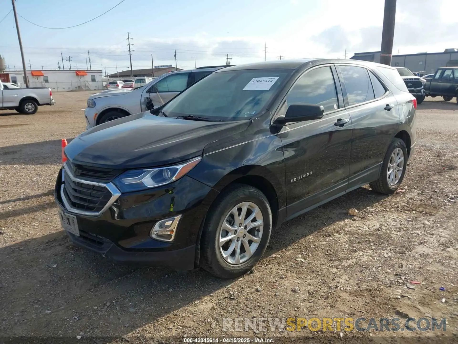 2 Photograph of a damaged car 3GNAXHEV4KL320440 CHEVROLET EQUINOX 2019