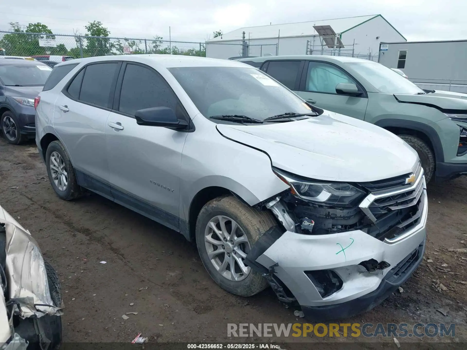 1 Photograph of a damaged car 3GNAXHEV4KS559900 CHEVROLET EQUINOX 2019