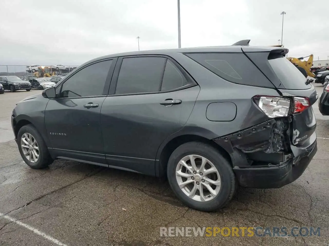 2 Photograph of a damaged car 3GNAXHEV4KS636331 CHEVROLET EQUINOX 2019