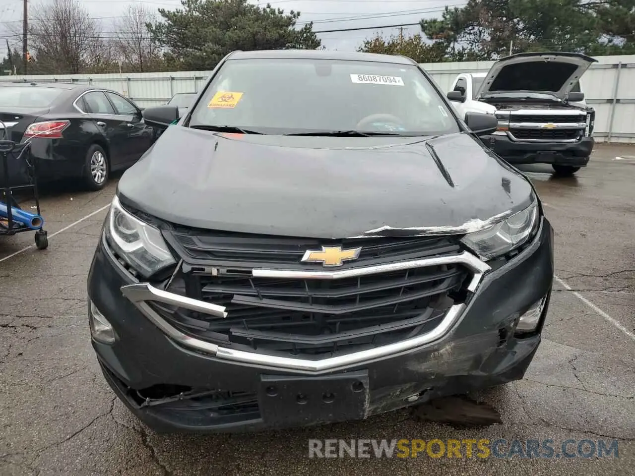 5 Photograph of a damaged car 3GNAXHEV4KS636331 CHEVROLET EQUINOX 2019