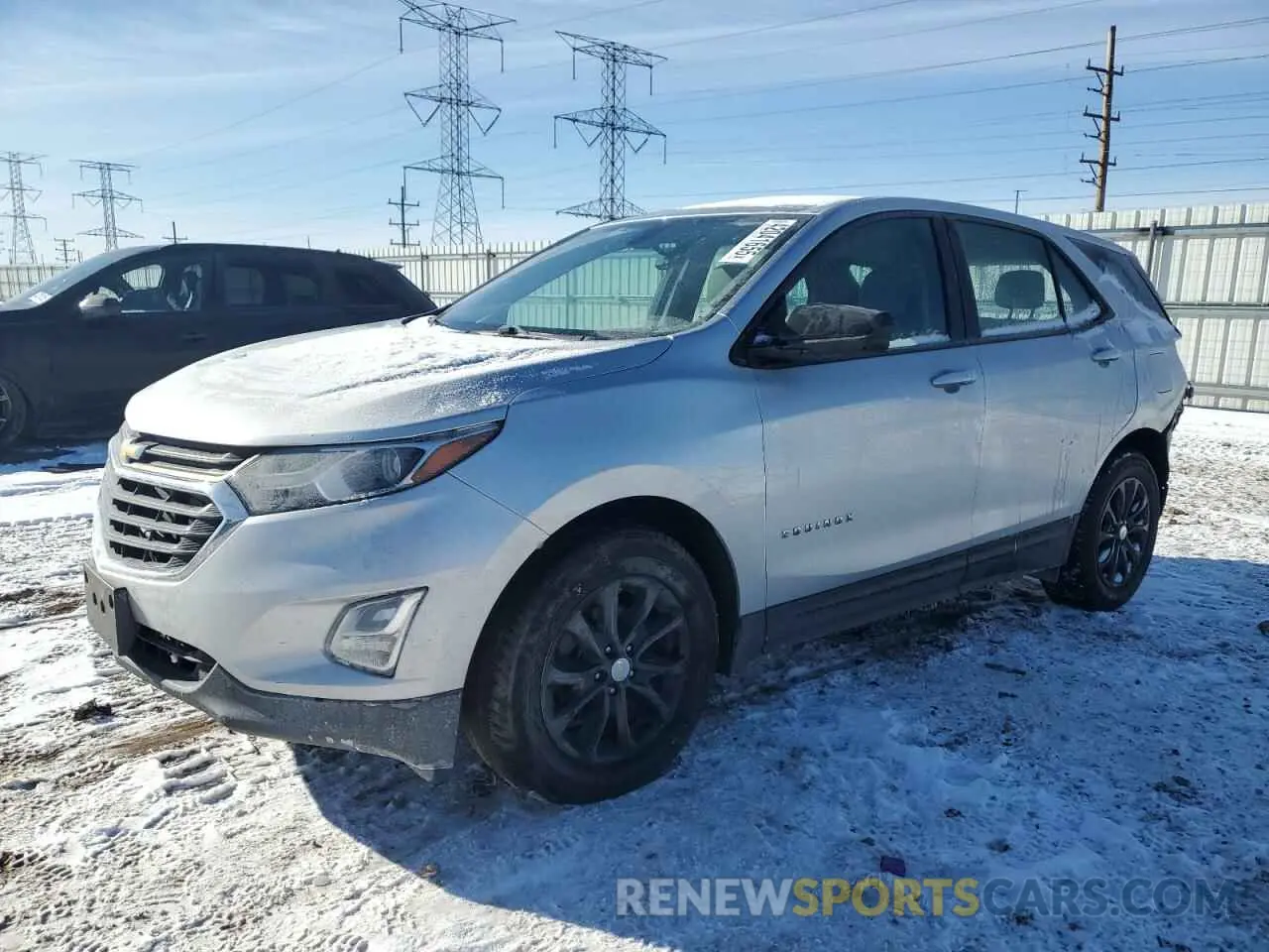 1 Photograph of a damaged car 3GNAXHEV4KS656336 CHEVROLET EQUINOX 2019