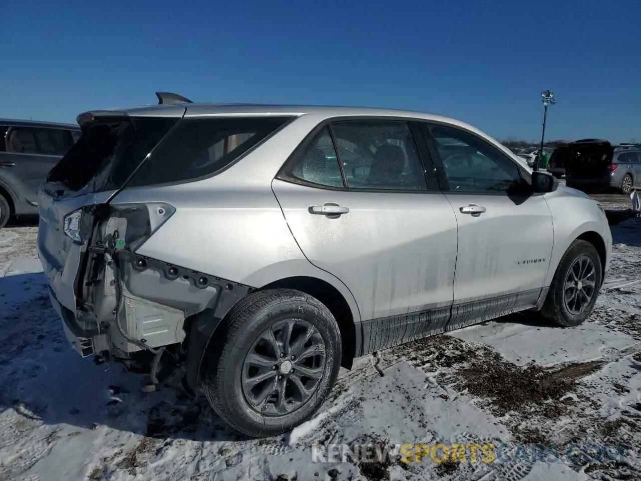 3 Photograph of a damaged car 3GNAXHEV4KS656336 CHEVROLET EQUINOX 2019