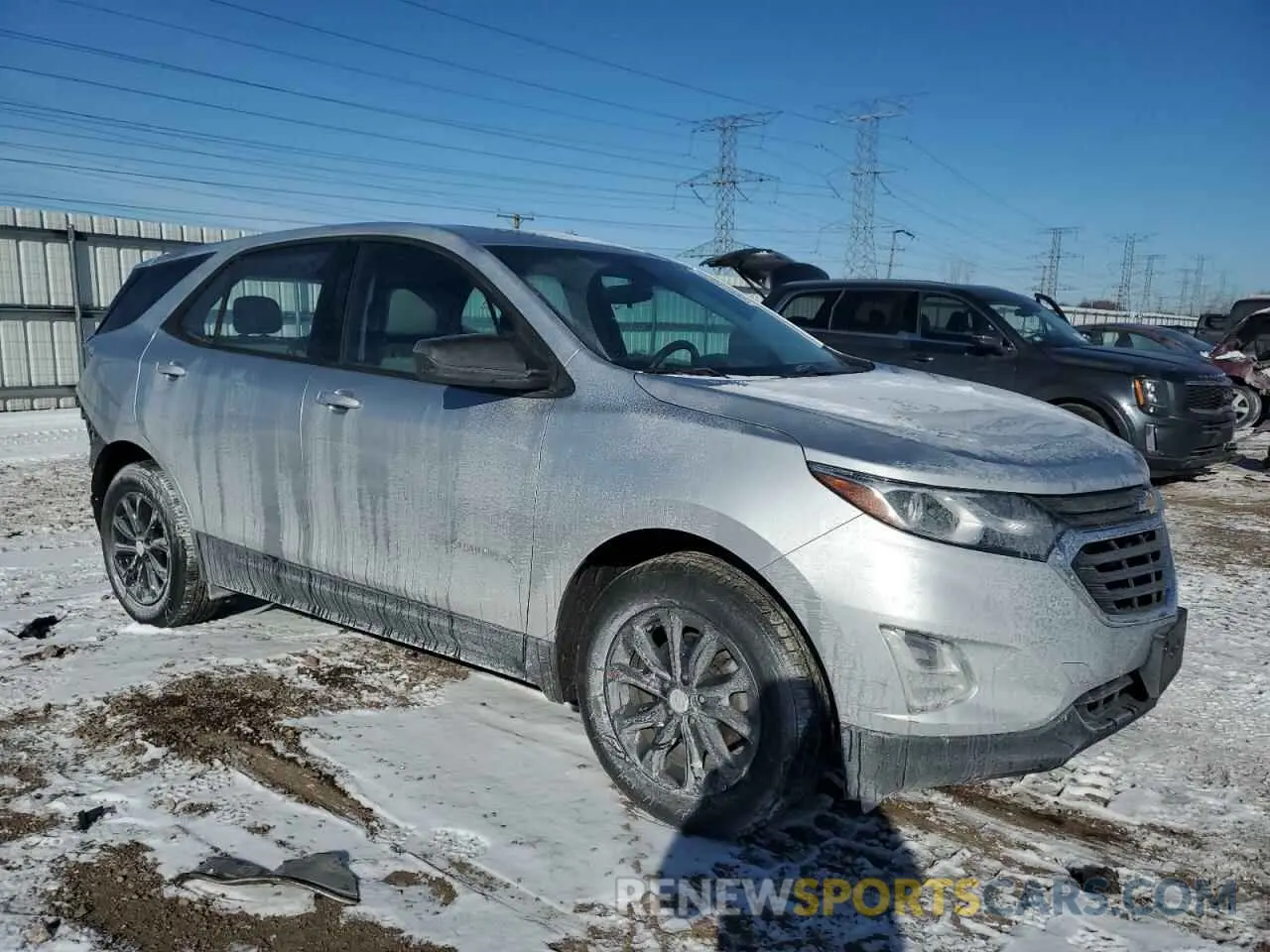 4 Photograph of a damaged car 3GNAXHEV4KS656336 CHEVROLET EQUINOX 2019