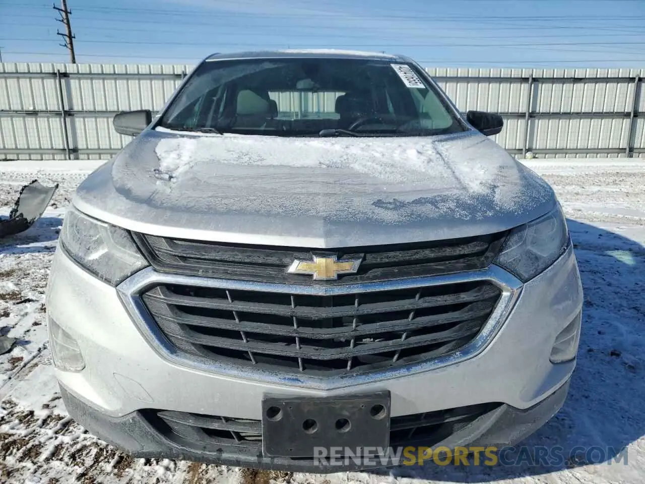 5 Photograph of a damaged car 3GNAXHEV4KS656336 CHEVROLET EQUINOX 2019