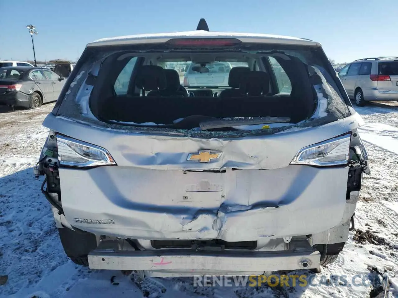 6 Photograph of a damaged car 3GNAXHEV4KS656336 CHEVROLET EQUINOX 2019