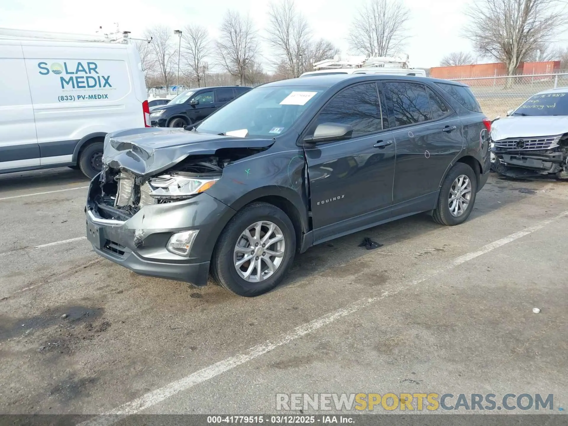 2 Photograph of a damaged car 3GNAXHEV5KL214904 CHEVROLET EQUINOX 2019