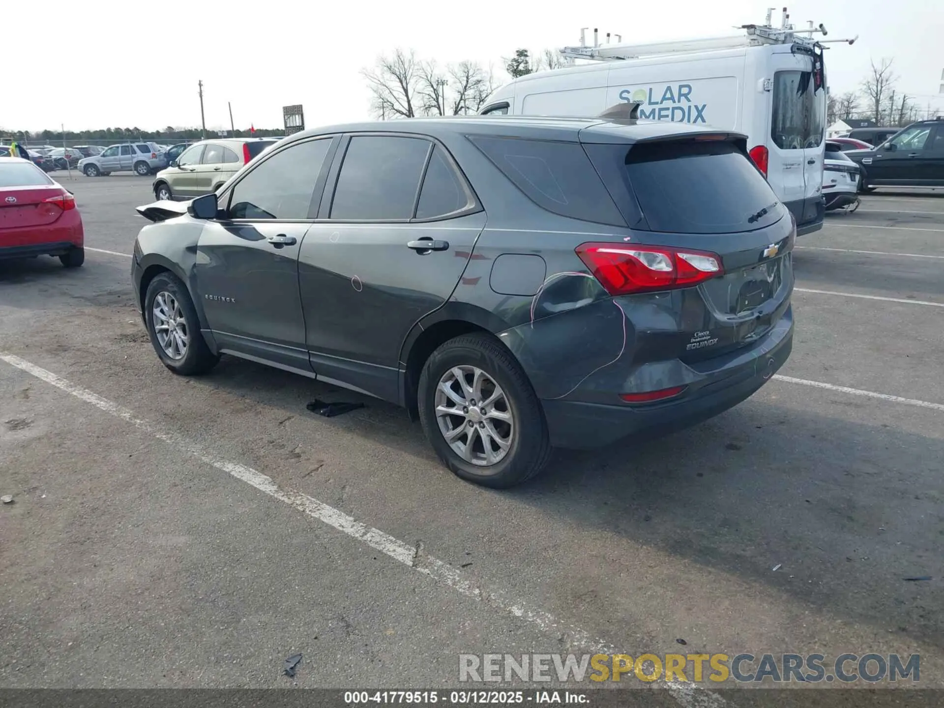 3 Photograph of a damaged car 3GNAXHEV5KL214904 CHEVROLET EQUINOX 2019